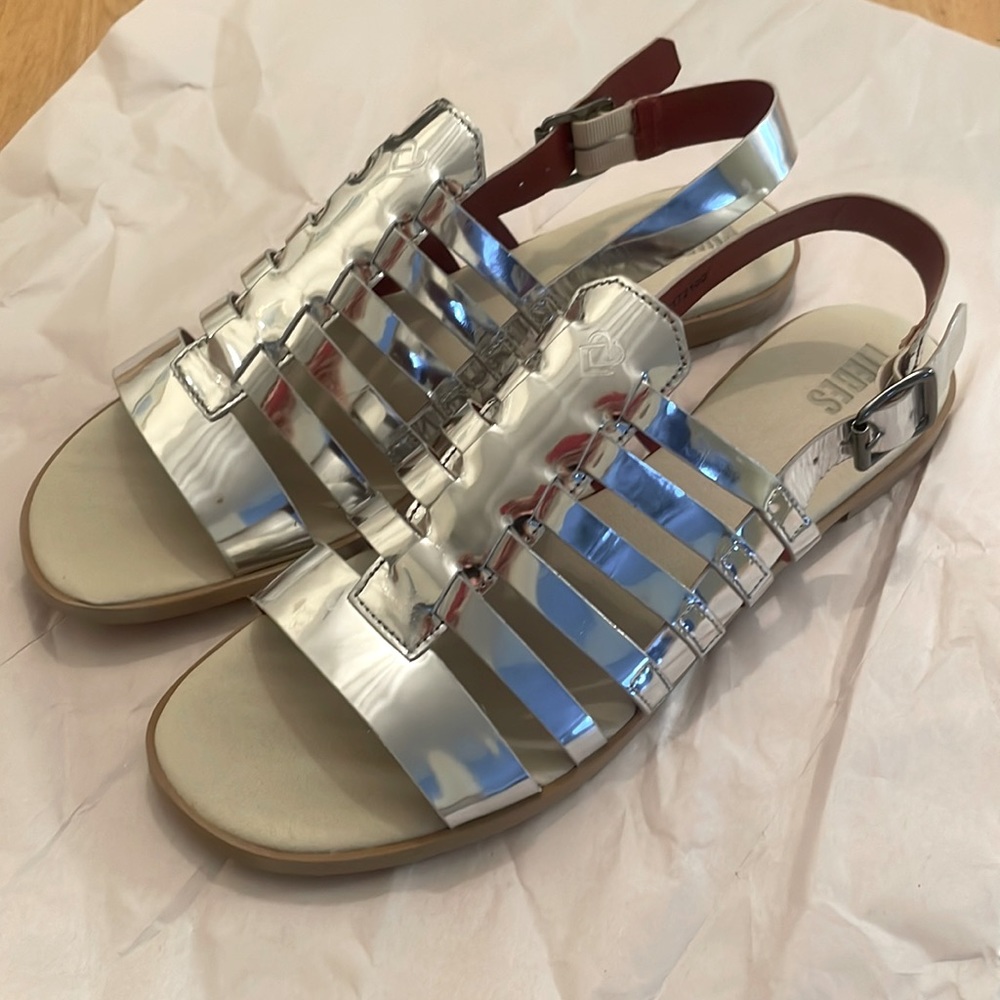 Liebeskind Sandals - Size 10 - Silver - NWOT